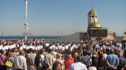 По Одессе пройдет марш моряков-курсантов