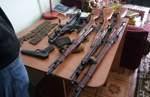 Такого улова оружия за один обыск у одесских правоохранителей давно не было (ФОТО)