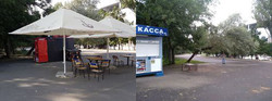 Лето закончилось — в Одессе из парка Шевченко убрали торговые точки (ФОТО)