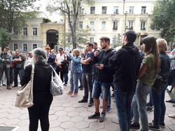 Одесскую полицию пикетировали активисты: обещают повторить