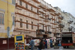В Одессе реставрируют здание, из которого прыгал Котовский (ФОТО)