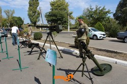 Мощь военной техники демонстрировали измаильские пограничники и моряки (ФОТО)