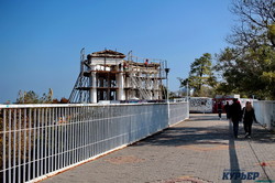 Открытие Воронцовской колоннады после реставрации снова откладывается (ФОТО)