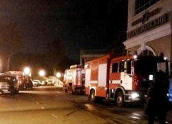 Внутренние помещения одесского стадиона "Черноморец" пострадали от взрыва и пожара (ФОТО)