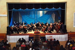 Национальный одесский филармонический оркестр выступил в селе Кубей