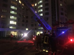В Одессе горел жилой новострой на проспекте Шевченко (ФОТО)