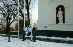 Военно-морской флаг Украины реет над Одессой (ФОТО)