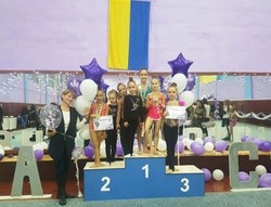 Одесские спортсменки завоевали 16 медалей на международном турнире по художественной гимнастике
