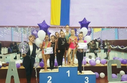 Одесские спортсменки завоевали 16 медалей на международном турнире по художественной гимнастике