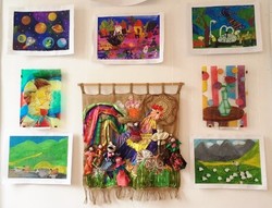 300 лучших работ международного конкурса детского творчества показали на выставке «Дети рисуют мир» (ФОТО)