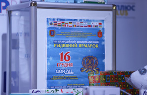 На дипломатической ярмарке в Одессе собрали средства для роддома (ФОТО)