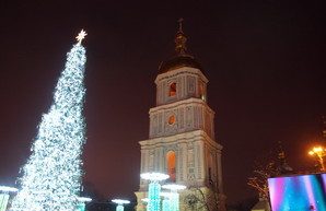 Красивый новогодний Киев (ФОТО)