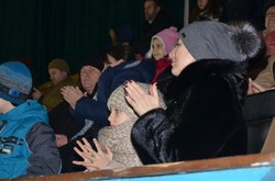 Одесские фигуристы «вышивали» на льду Одесского Дворца спорта (ФОТО)