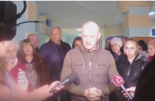 Мэр Одессы отметил свой день рождения в суде (ВИДЕО)