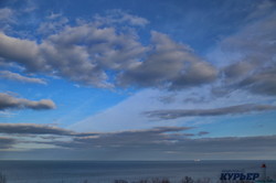 Море, небо и порт: Одесса в феврале (ФОТО, ВИДЕО)