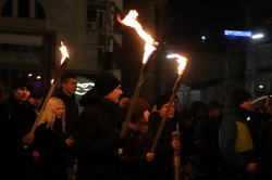 Факельное шествие "Сокола" глазами одессита (ФОТО, ВИДЕО)