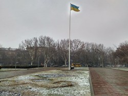 В Одессе началась метель (ФОТО)