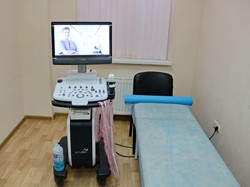 Одесская поликлиника получила современный аппарат УЗИ (ФОТО)