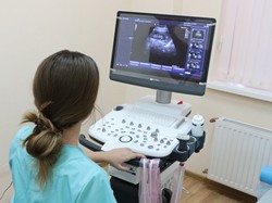 Одесская поликлиника получила современный аппарат УЗИ (ФОТО)