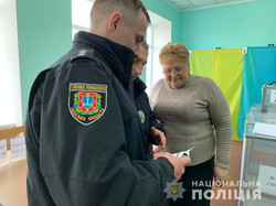 Выборы в Одесской области охраняет полиция