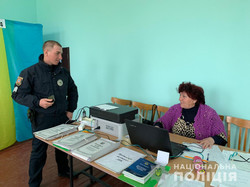 Выборы в Одесской области охраняет полиция
