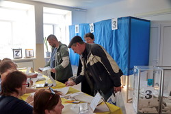 Как голосовали в пригородах Одессы (ФОТО)