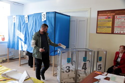 Как голосовали в пригородах Одессы (ФОТО)