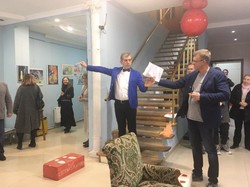 В Одессе открылась выставка современного искусства "Два полушария" (ФОТО)
