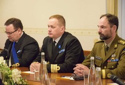 В Одессу прибыло с визитом командование флота Эстонии