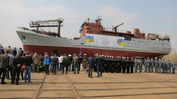 Для ВМС Украины спустили на воду новый разведывательный корабль