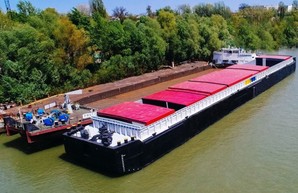 В Измаиле построили новую сухогрузную баржу «Grain-3», которая будет ходит по Днепру