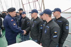 Одесские курсанты учатся на польском парусном корабле в походе вокруг всей Европы (ФОТО)
