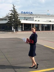 Сегодня в аэропорт Одессы прибыл первый авиарейс «Buta Airways» из Баку