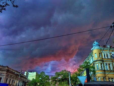 В Одесской области обещают грозы, ливни и град