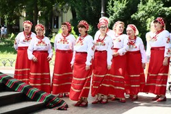 В Горсаду прошёл фестиваль «Зрима пісня України»