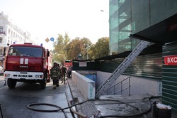 В Одессе загорелся памятник архитектуры