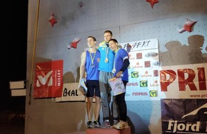 Одесские скалолазы успешно выступили на Чемпионате Украины