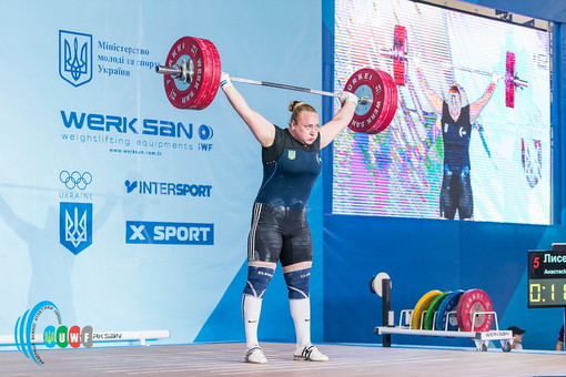 Представительница Одесчины вошла в пятёрку лучших на Чемпионате мира по тяжёлой атлетике