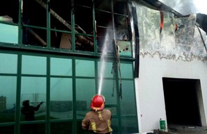 В Одесской области пожар уничтожил цех по переработке чеснока