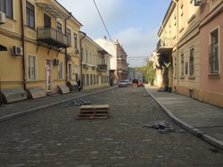 Ремонт Воронцовского переулка планируют закончить уже в ноябре