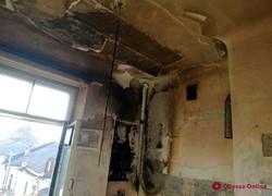 В жилом доме в Одессе спасатели тушили газовый котёл