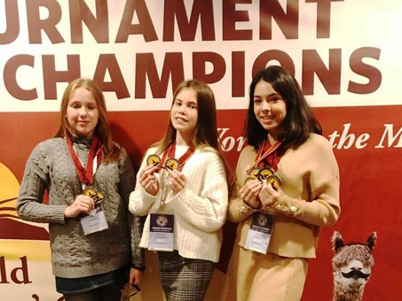 Одесские школьницы стали победительницами международной интеллектуальной олимпиады