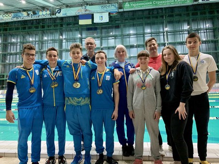 Одесские пловцы стали медалистами Чемпионата Украины