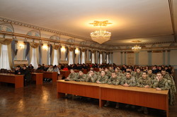 В Одесской военной академии для школьников провели день открытых дверей