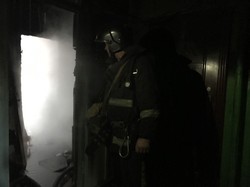 В девятиэтажке на  посёлке Котовского произошёл пожар: есть жертвы