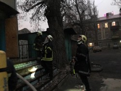 В Одессе горело профтехучилище