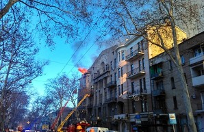 Названы имена пострадавших после вчерашнего пожара в центре Одессы