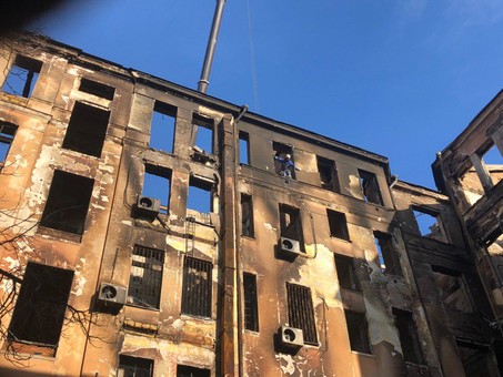 Пострадавшие в пожаре дома Асвадурова получать материальную помощь