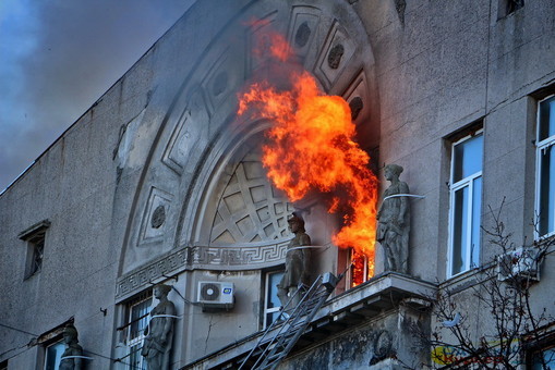 Для помощи пострадавшим в пожаре 4 декабря одесситы перевели почти 800 тысяч