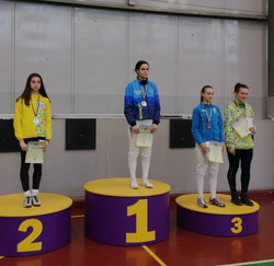 Одесситы победили на чемпионате Украины по фехтованию
